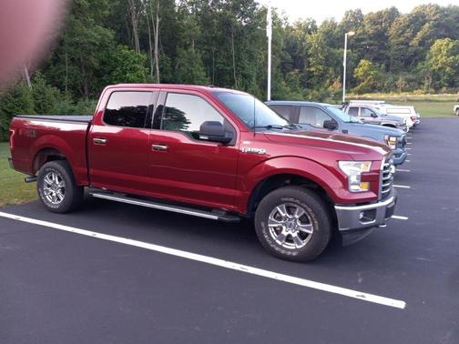 Ruby Red 2017 Ford F-150 XLT