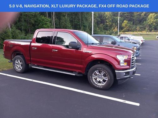Ruby Red 2017 Ford F-150 XLT