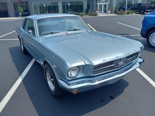 Blue 1965 Ford Mustang Base