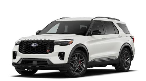 Star White Metallic Tri-Coat 2027 Ford Explorer ST