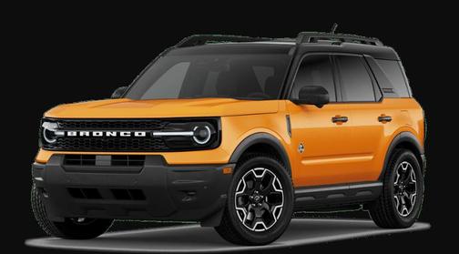 Orange Fury Metallic Tri-Coat 2026 Ford Bronco Sport Outer Banks