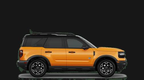 Orange Fury Metallic Tri-Coat 2026 Ford Bronco Sport Outer Banks