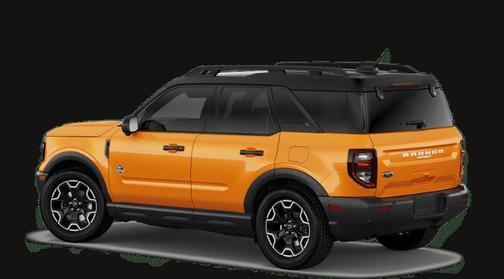 Orange Fury Metallic Tri-Coat 2026 Ford Bronco Sport Outer Banks