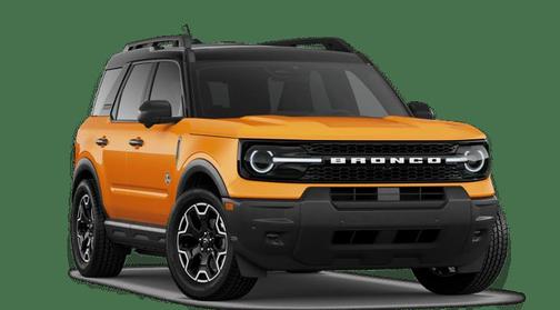 Orange Fury Metallic Tri-Coat 2026 Ford Bronco Sport Outer Banks