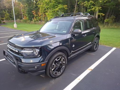 Alto Blue Metallic Tinted Clearcoat 2021 Ford Bronco Sport Outer Banks