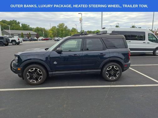 Alto Blue Metallic Tinted Clearcoat 2021 Ford Bronco Sport Outer Banks