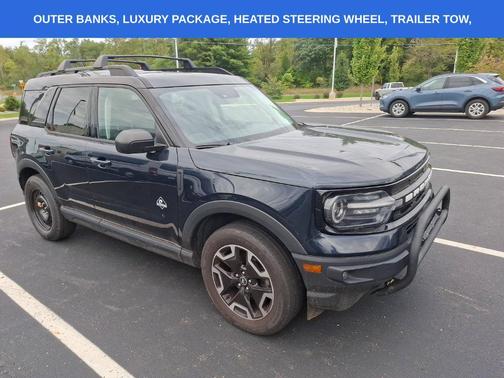 Alto Blue Metallic Tinted Clearcoat 2021 Ford Bronco Sport Outer Banks