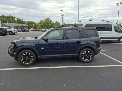 Alto Blue Metallic Tinted Clearcoat 2021 Ford Bronco Sport Outer Banks