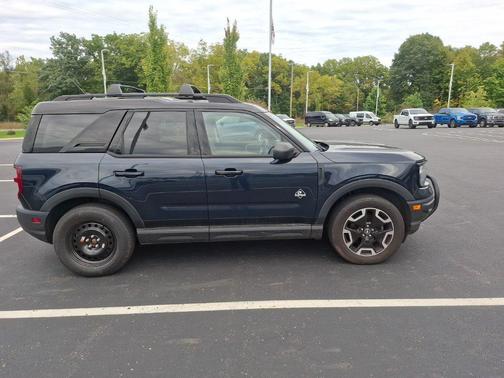 Alto Blue Metallic Tinted Clearcoat 2021 Ford Bronco Sport Outer Banks
