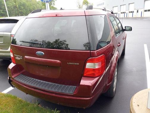 Merlot Clearcoat Metallic 2007 Ford Freestyle Limited