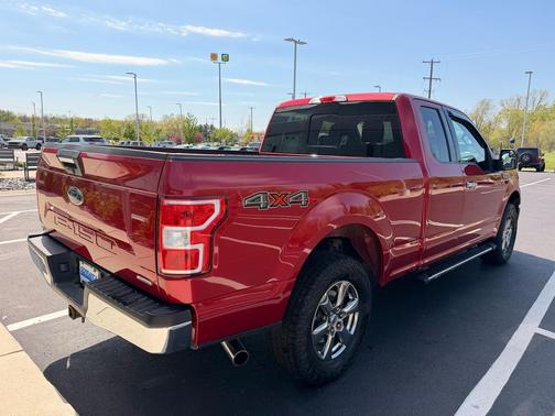 Rapid Red Metallic Tinted Clearcoat 2020 Ford F-150 XLT