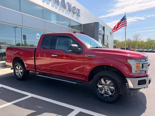 Rapid Red Metallic Tinted Clearcoat 2020 Ford F-150 XLT
