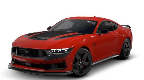 Race Red 2025 Ford Mustang Dark Horse Fastback