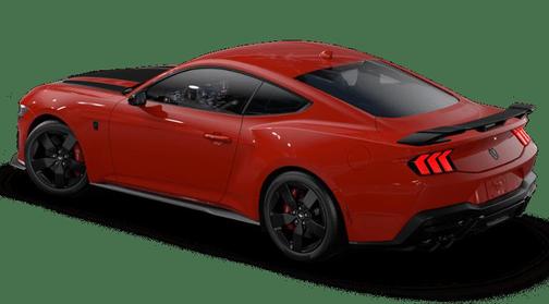 Race Red 2025 Ford Mustang Dark Horse Fastback