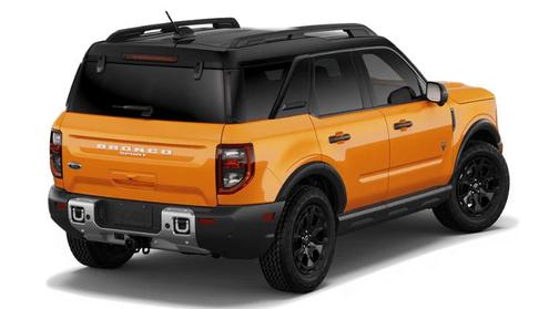 Orange Fury Metallic Tri-Coat 2026 Ford Bronco Sport Badlands