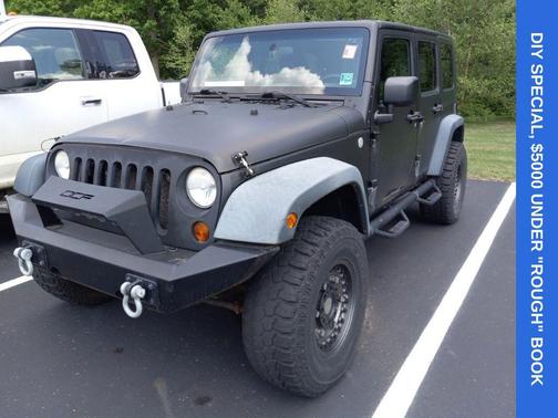 Black Clearcoat 2010 Jeep Wrangler Unlimited Rubicon