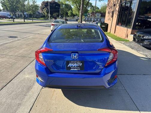 Blue 2018 Honda Civic EX
