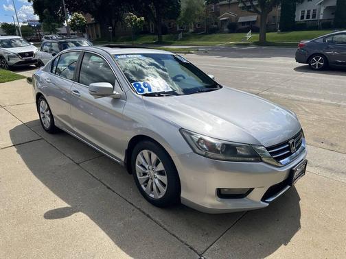Alabaster Silver Metallic 2014 Honda Accord EX