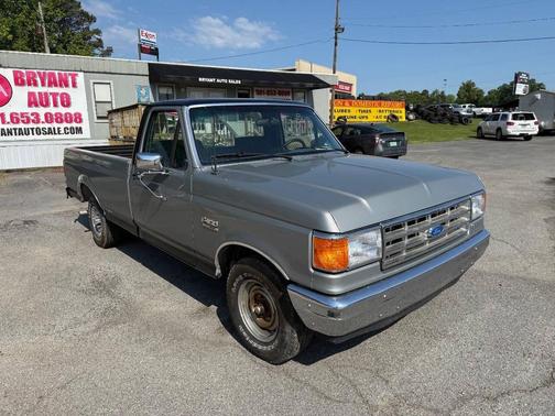 Gray 1988 Ford F-150 XLT Lariat 2dr Standard Cab LB