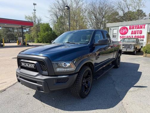 Blue 2022 RAM 1500 Classic Warlock Quad Cab 4x2 6'4' Box