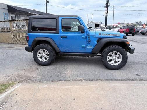 Blue 2021 Jeep Wrangler Islander 4x4