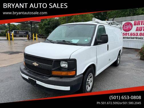 White 2013 Chevrolet Express 1500 Work Van