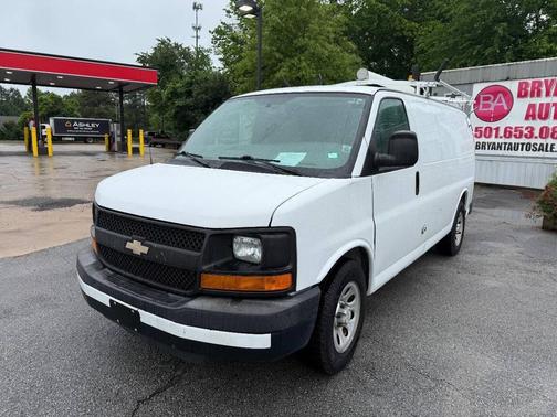 White 2013 Chevrolet Express 1500 Work Van