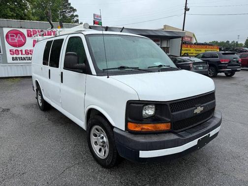 White 2013 Chevrolet Express 1500 Work Van