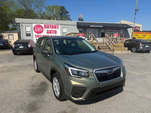 Green 2021 Subaru Forester Base