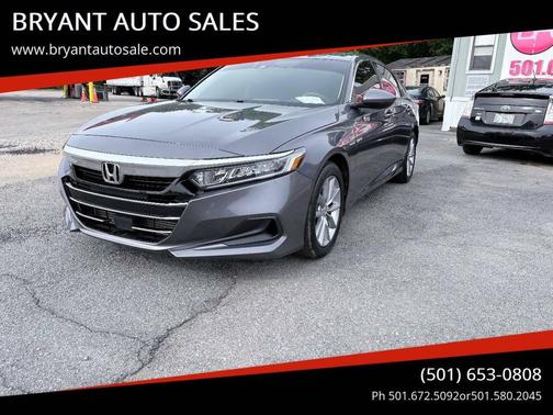 Gray 2022 Honda Accord LX 1.5T