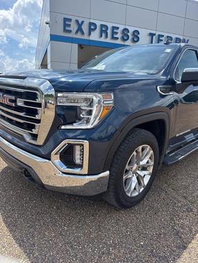 Pacific Blue Metallic 2022 GMC Sierra 1500 Limited SLT