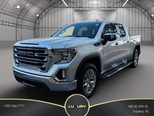 Quicksilver Metallic 2021 GMC Sierra 1500 SLT