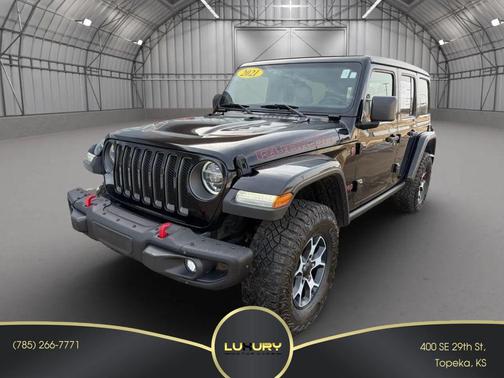 Black 2021 Jeep Wrangler Unlimited Rubicon
