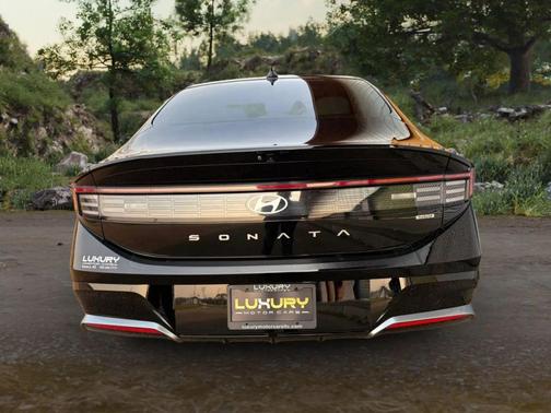 Abyss Black 2025 Hyundai SONATA Hybrid SE