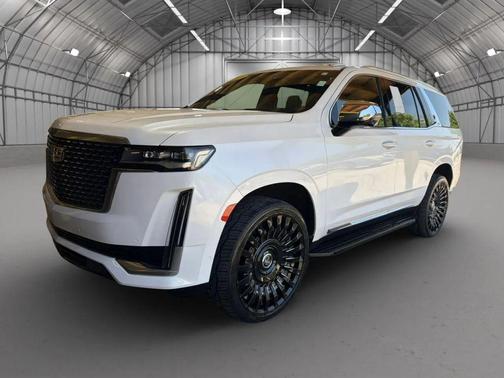 White 2022 Cadillac Escalade Premium Luxury