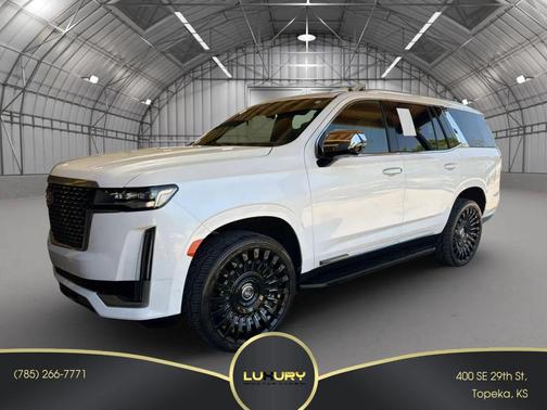 White 2022 Cadillac Escalade Premium Luxury