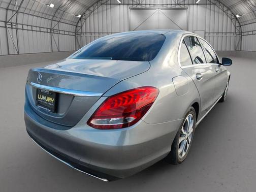 Silver 2015 Mercedes-Benz C-Class C 300 Sedan 4D