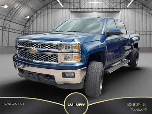 Deep Ocean Blue Metallic 2015 Chevrolet Silverado 1500 1LT