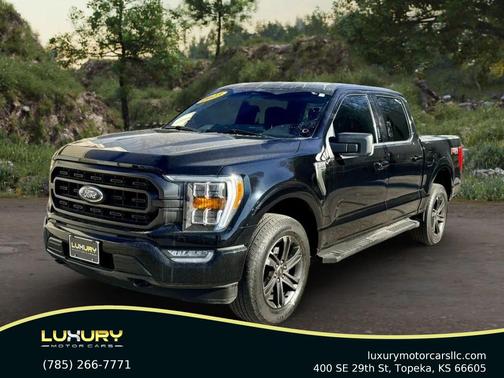 Agate Black Metallic 2023 Ford F-150 XLT