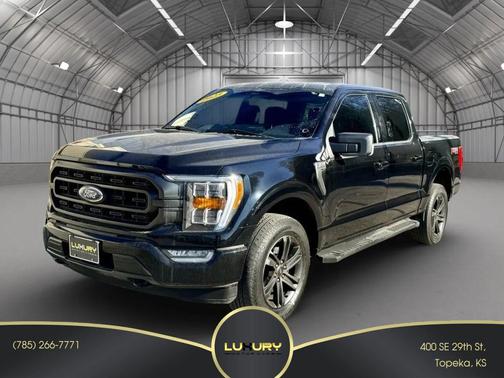 Agate Black Metallic 2023 Ford F-150 XLT