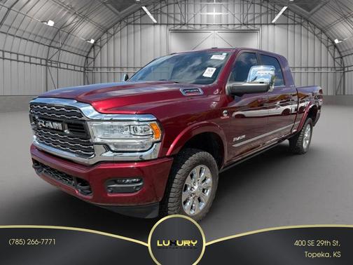 Delmonico Red Pearlcoat 2023 RAM 2500 Limited Mega Cab 4x4 6'4' Box