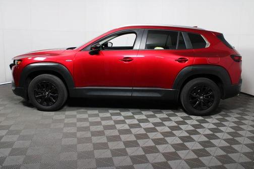 Soul Red Crystal Metallic 2025 Mazda CX-50 Hybrid Preferred Package
