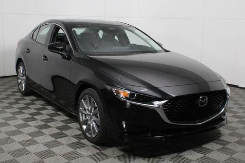 Jet Black 2026 Mazda Mazda3 FWD w/Preferred Package