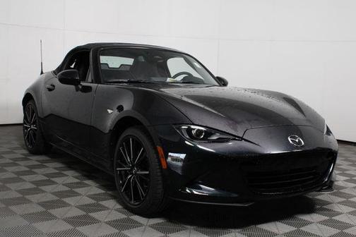 Jet Black Mica 2026 Mazda MX-5 Miata Grand Touring