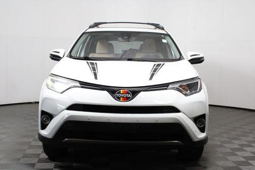 Super White 2017 Toyota RAV4 XLE
