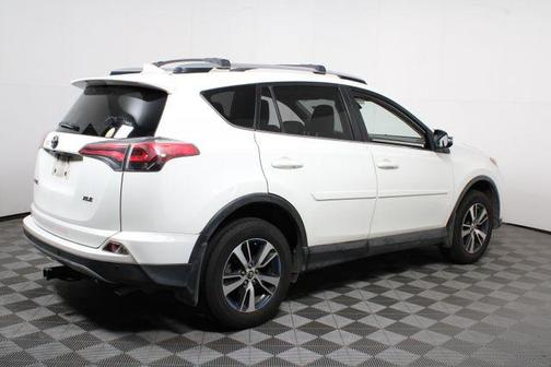 Super White 2017 Toyota RAV4 XLE
