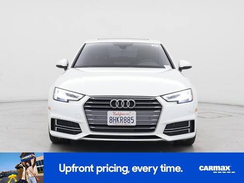 White 2017 Audi A4 Premium Plus