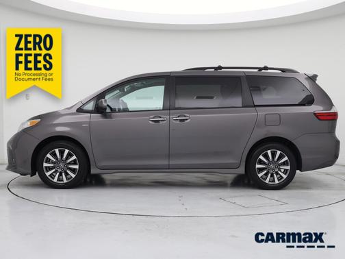 Gray 2020 Toyota Sienna XLE