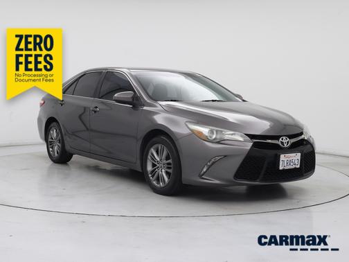Gray 2015 Toyota Camry SE
