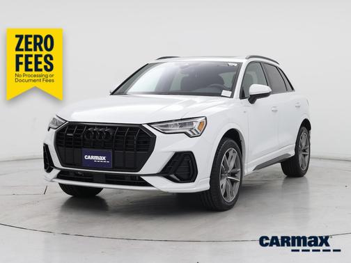 White 2023 Audi Q3 S-Line Premium